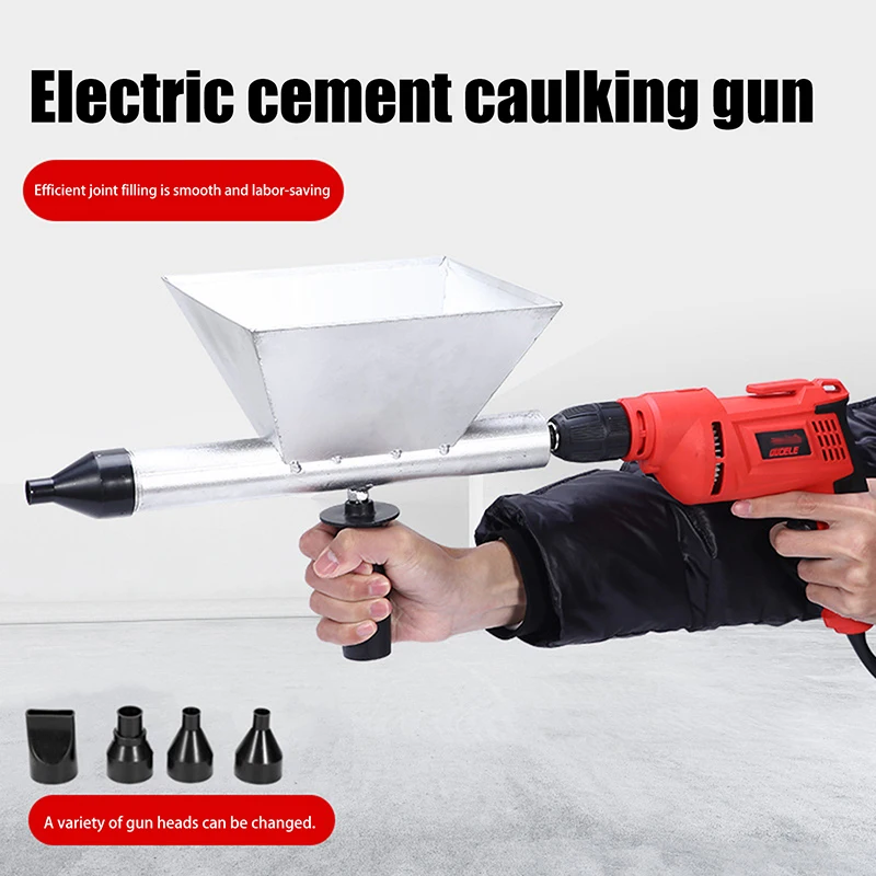 Electric Cement Grouting Machine Hand-held Cement Mortar Caulking Guns Automatic Mortar Grout Tool Filling Guns With Nozzle
Electric Cement Grouting Machine Hand-held Cement Mortar Caulking Guns Automatic Mortar Grout Tool Filling Guns With Nozzle