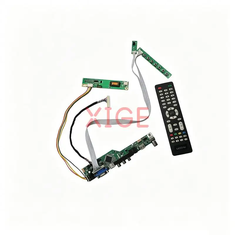 Matrix Controller Drive Board Fit N141C1 LTN141WD N141C3 LTN141BT06 1-CCFL HDMI+VGA+AV+USB LVDS 30-Pin 1440*900 1440x900 DIY Kit
Matrix Controller Drive Board Fit N141C1 LTN141WD N141C3 LTN141BT06 1-CCFL HDMI+VGA+AV+USB LVDS 30-Pin 1440*900 1440x900 DIY Kit