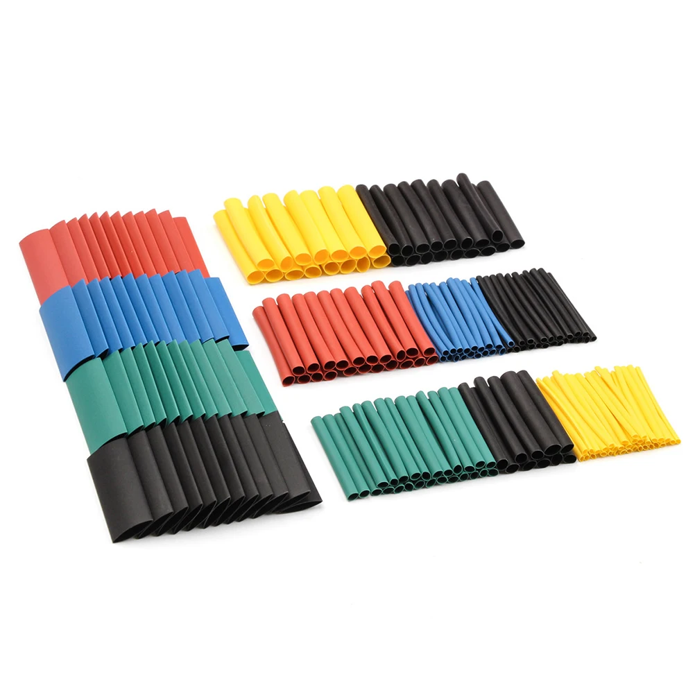 530 PCS Heat Shrink Tubing Cable Wrap Pe Insulation Waterproof Electrical Wire Harness Repair Safe Long Use
530 PCS Heat Shrink Tubing Cable Wrap Pe Insulation Waterproof Electrical Wire Harness Repair Safe Long Use