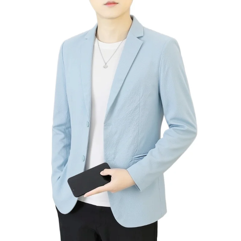 Men's Thin Suit Spring Summer Fashion Business Casual Solid Color Lightweight Sun Protection Jacket Commuter Wear Office Outfit
Men's Thin Suit Spring Summer Fashion Business Casual Solid Color Lightweight Sun Protection Jacket Commuter Wear Office Outfit