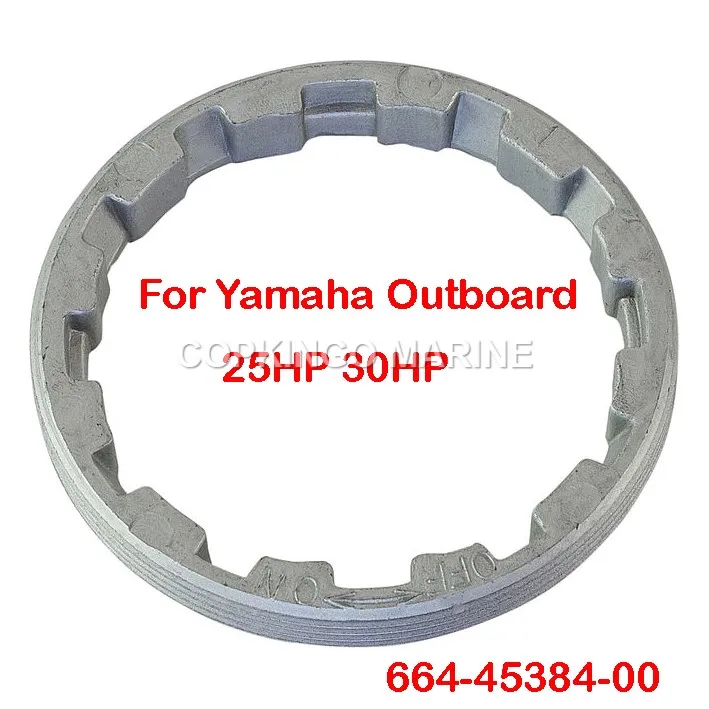 Boat Lock Ring Nut Outboard 664-45384-00 For Yamaha Outboard Motor C25 C30 30HP 25HP
Boat Lock Ring Nut Outboard 664-45384-00 For Yamaha Outboard Motor C25 C30 30HP 25HP