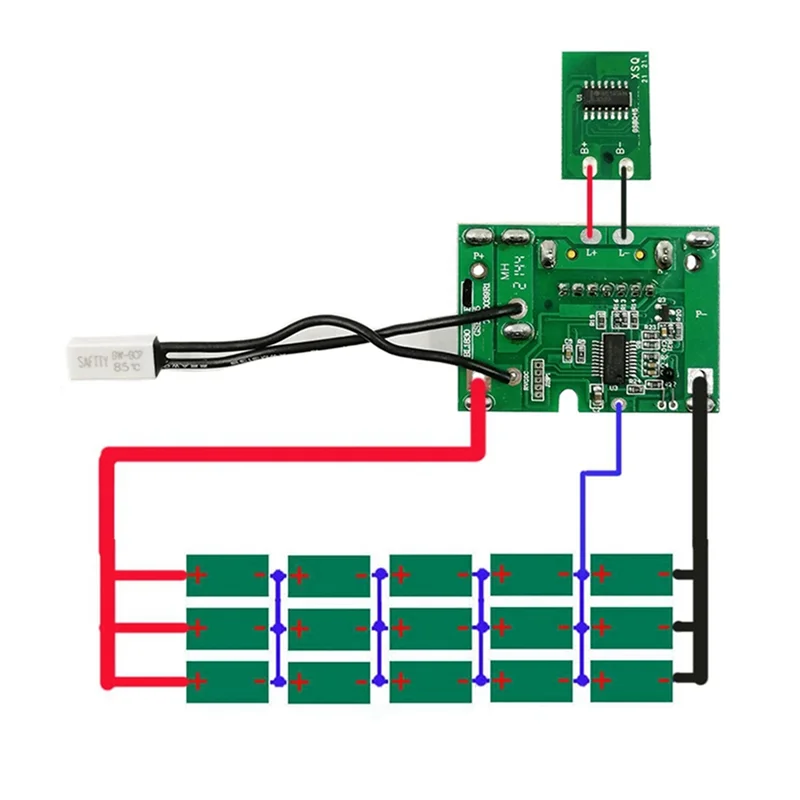 AC88-2X DIY BL1890 Battery Case Charging Protection Board Shell Box For 18V BL1860 9.0Ah With LED Battery Indicator
AC88-2X DIY BL1890 Battery Case Charging Protection Board Shell Box For 18V BL1860 9.0Ah With LED Battery Indicator