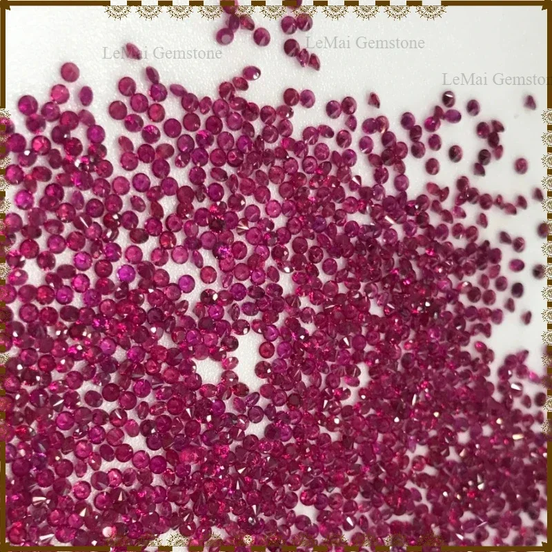 Laboratory Gemstone Round Cut Red Color Synthetic Gems For Jewelry Selectable AGL Certificate
Laboratory Gemstone Round Cut Red Color Synthetic Gems For Jewelry Selectable AGL Certificate