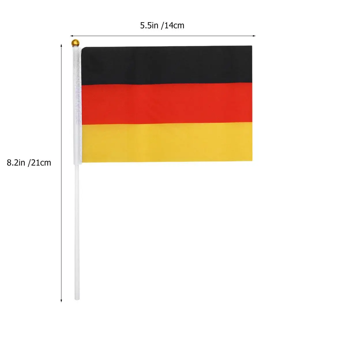 50 Pcs Polyester Waving Hand Held Hand Held Stick Flags Ideal Sports Events Country Flags On Stick Party Decorations
50 Pcs Polyester Waving Hand Held Hand Held Stick Flags Ideal Sports Events Country Flags On Stick Party Decorations