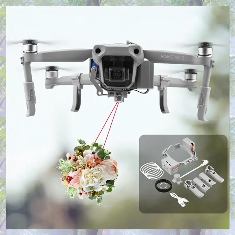 T82C Hot Sale-For DJI Royal Air 2 S Thrower Wedding Thrower Mavic Air 2 Air Thrower Thrower Multifunction Replacement
T82C Hot Sale-For DJI Royal Air 2 S Thrower Wedding Thrower Mavic Air 2 Air Thrower Thrower Multifunction Replacement