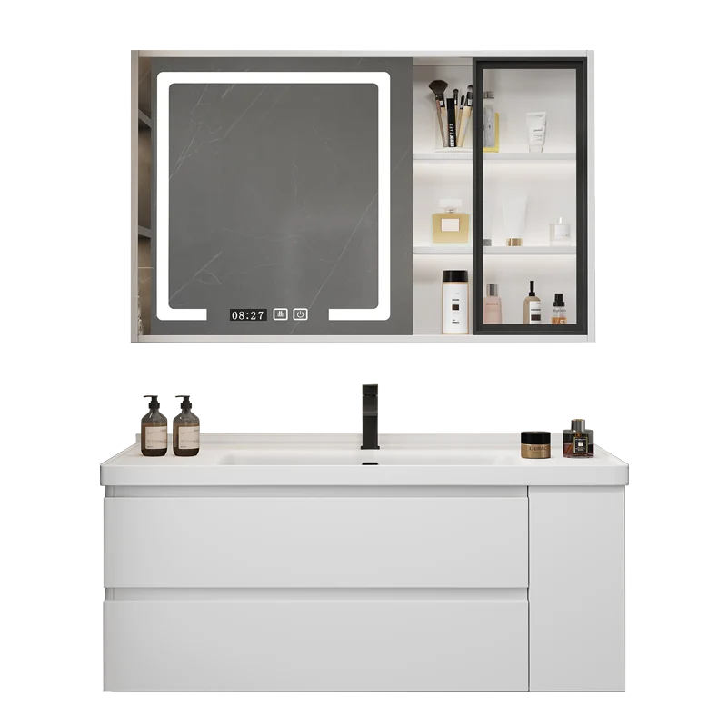 ZL Solid Wood Bathroom Cabinet Ceramic Whole Washbin Toilet Side Cabinet Hand Washing Washbasin Cabinet Combination
ZL Solid Wood Bathroom Cabinet Ceramic Whole Washbin Toilet Side Cabinet Hand Washing Washbasin Cabinet Combination