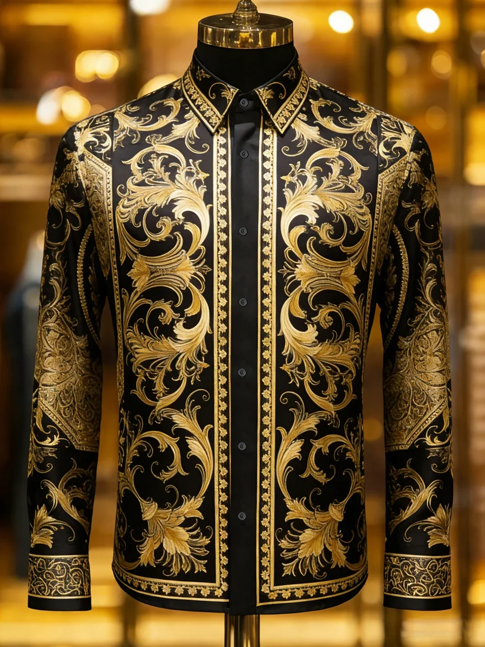 2026 Men's luxury pattern long-sleeved shirt curly grass pattern high-definition printed shirt men's casual formal fast shipping
2026 Men's luxury pattern long-sleeved shirt curly grass pattern high-definition printed shirt men's casual formal fast shipping