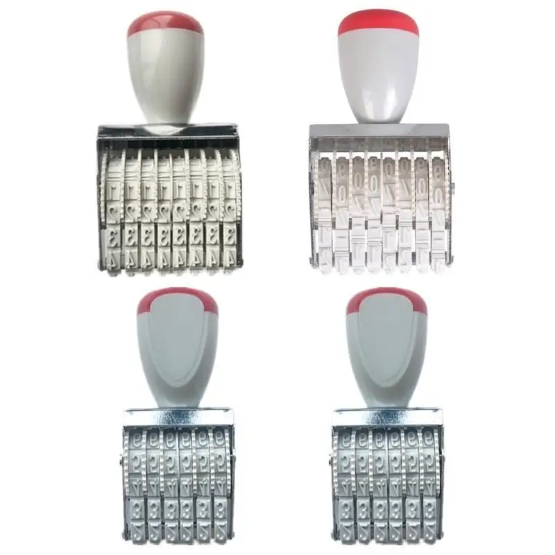 E8BD Number Stamp Business Stamp Office Date Stamp 6 Digits or 8 Digits for Business Documents Scrapbooking Packaging
E8BD Number Stamp Business Stamp Office Date Stamp 6 Digits or 8 Digits for Business Documents Scrapbooking Packaging