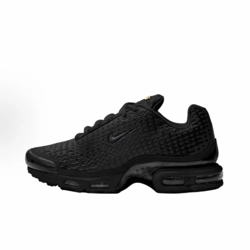Nike Air Max Plus VII Triple Black Ретро Универсальные нескользящие противоударные прочные низкие повседневные кроссовки для мужчин и женщин
Nike Air Max Plus VII Triple Black Ретро Универсальные нескользящие противоударные прочные низкие повседневные кроссовки для мужчин и женщин