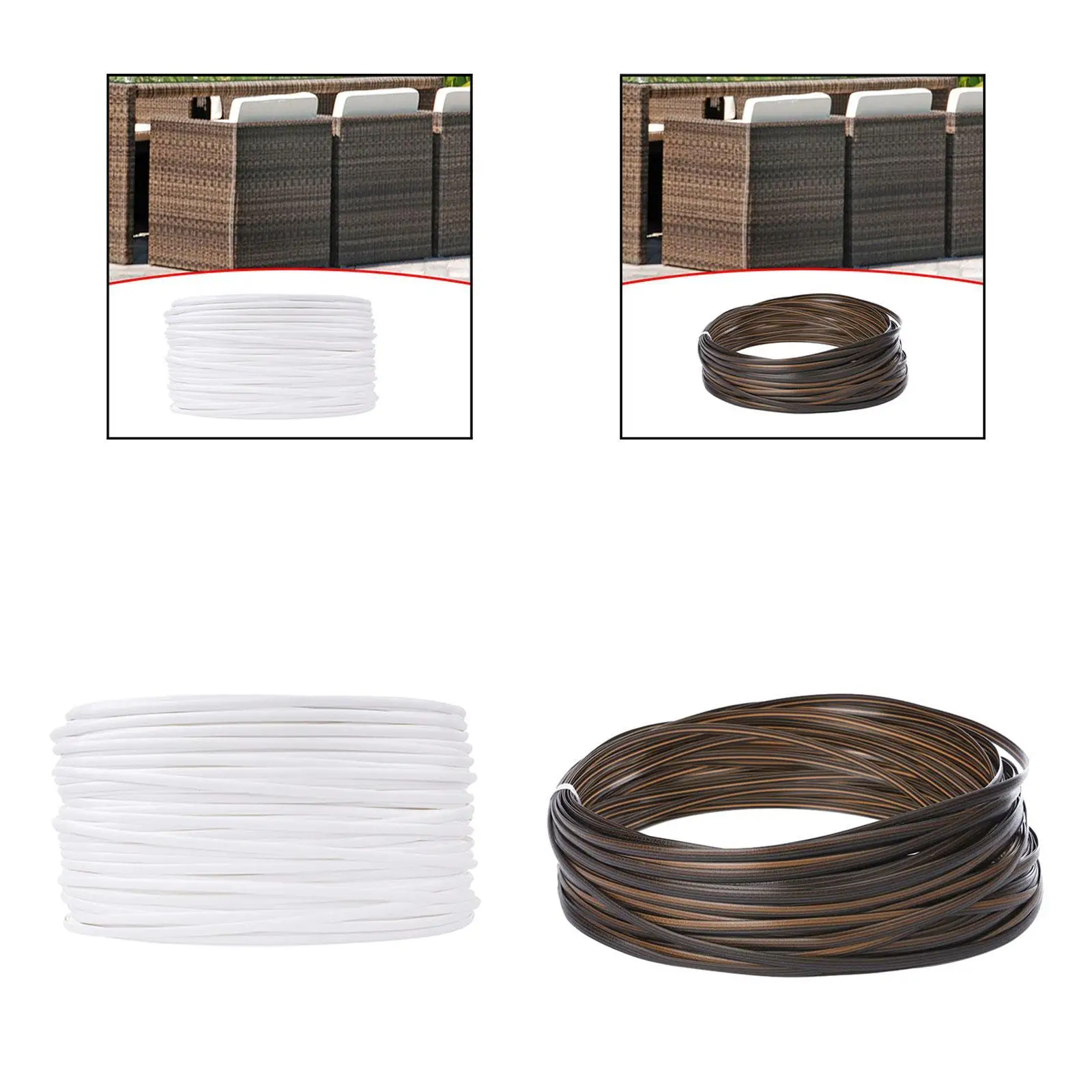 120 ft Wicker Repair Kit DIY Crafts Decorative Multifunctional Supplies Portable Replacement for Outdoor Bench Patio Chair Table
120 ft Wicker Repair Kit DIY Crafts Decorative Multifunctional Supplies Portable Replacement for Outdoor Bench Patio Chair Table