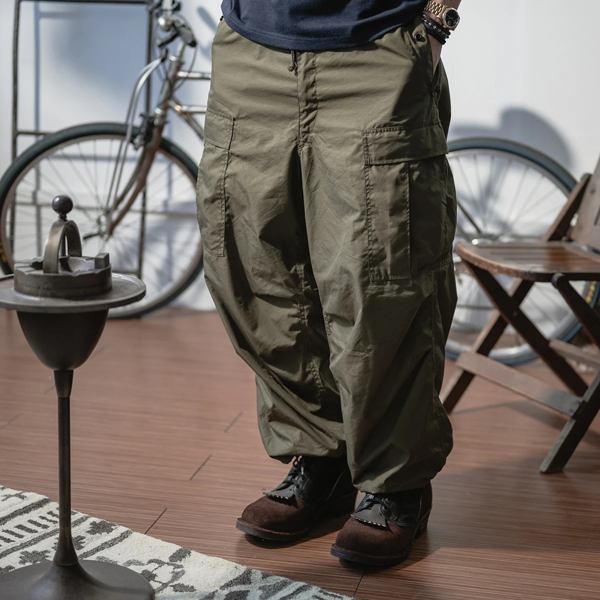 Bronson Arctic Polar Cover Pants M5 Cotton Nylon Thin Loose Workwear Long Trousers Youthful Sle High Waist Cargo Pants
Bronson Arctic Polar Cover Pants M5 Cotton Nylon Thin Loose Workwear Long Trousers Youthful Sle High Waist Cargo Pants