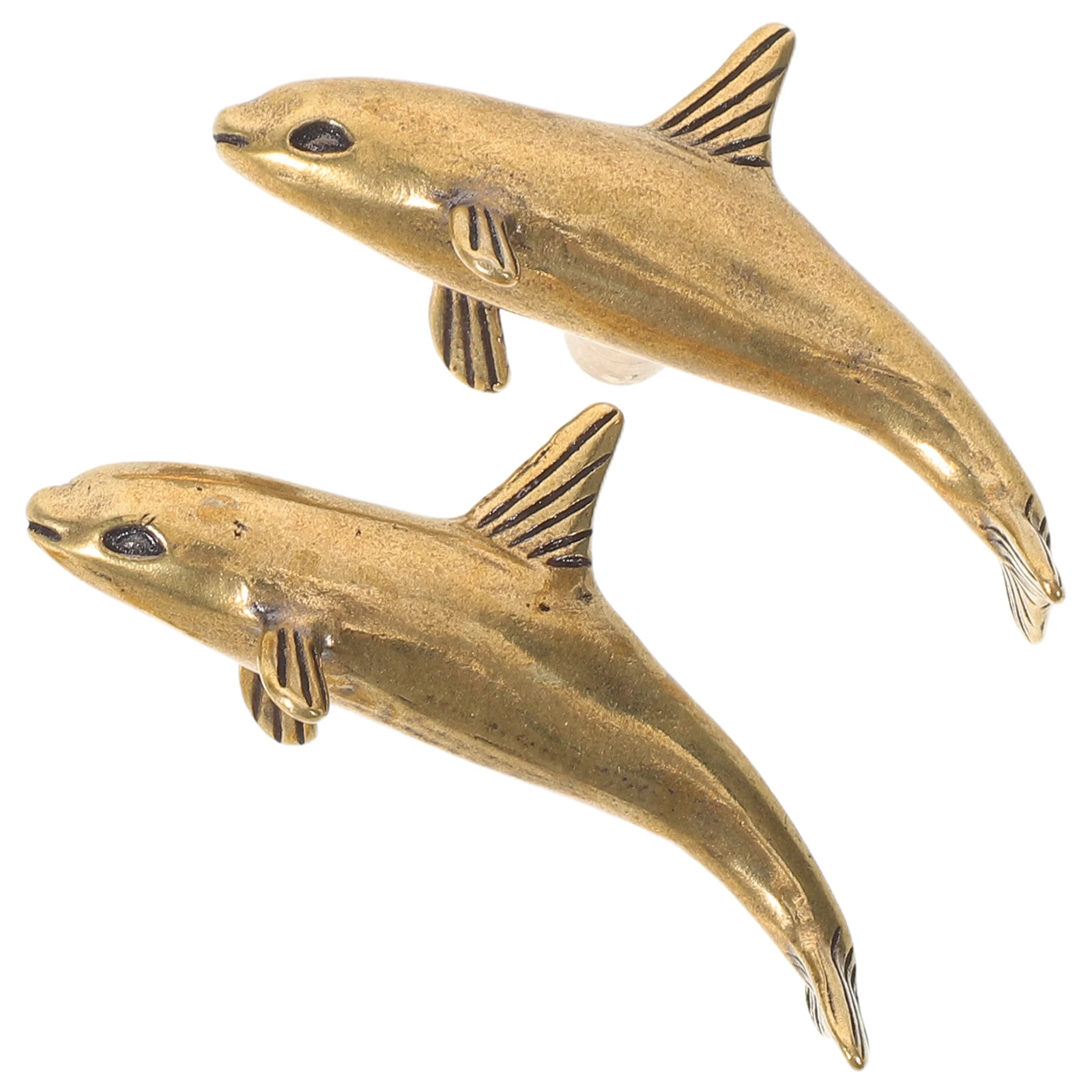 2Pcs Brass Dolphin Cabinet Pull Vintage Animal Shaped Door Handles for Kitchen Dresser Wardrobe Brass Drawer Knobs Replacement
2Pcs Brass Dolphin Cabinet Pull Vintage Animal Shaped Door Handles for Kitchen Dresser Wardrobe Brass Drawer Knobs Replacement