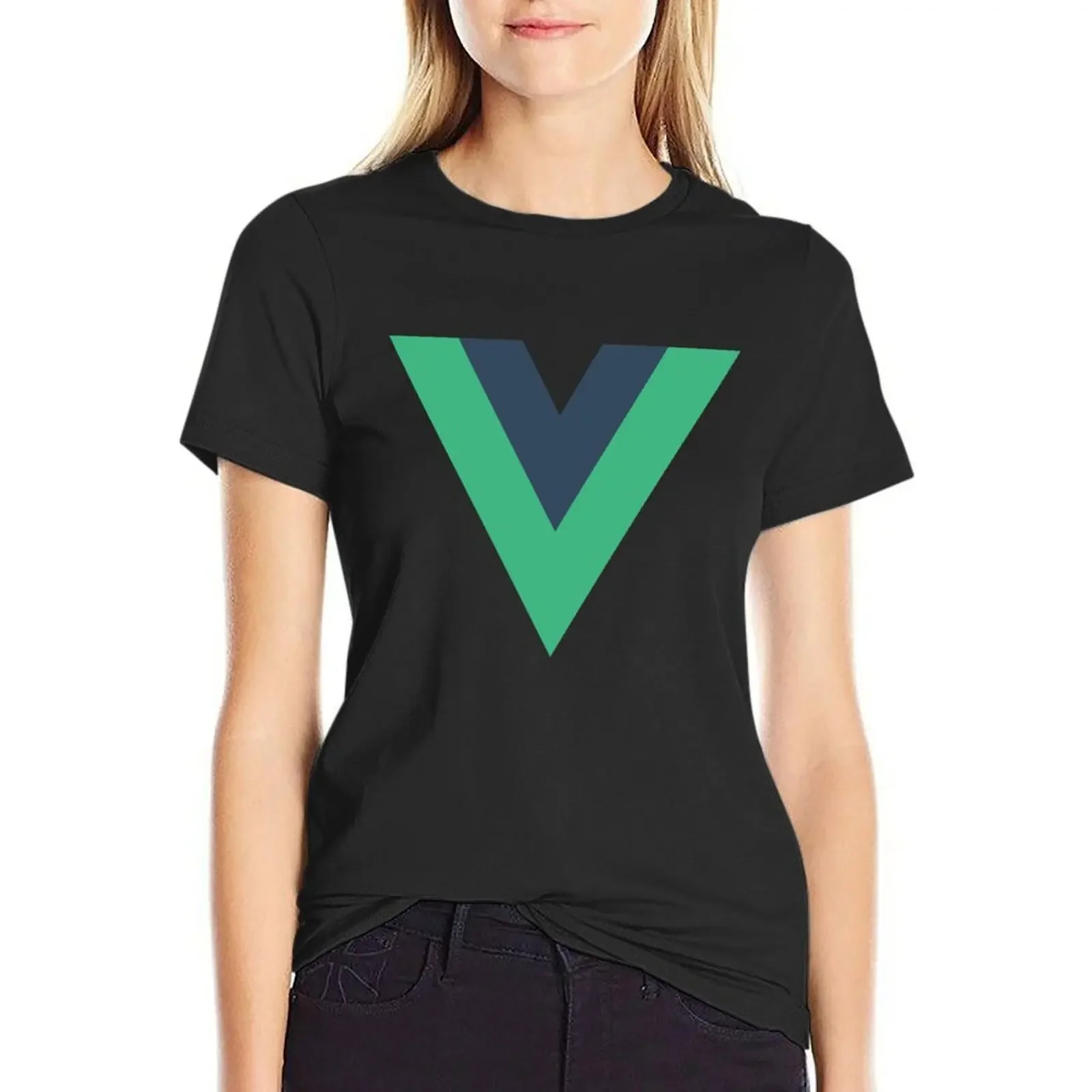 Vue | Vue JS T-Shirt animal print lady clothes korean fashion Short sleeve tee Women's summer blouses 2025
Vue | Vue JS T-Shirt animal print lady clothes korean fashion Short sleeve tee Women's summer blouses 2025