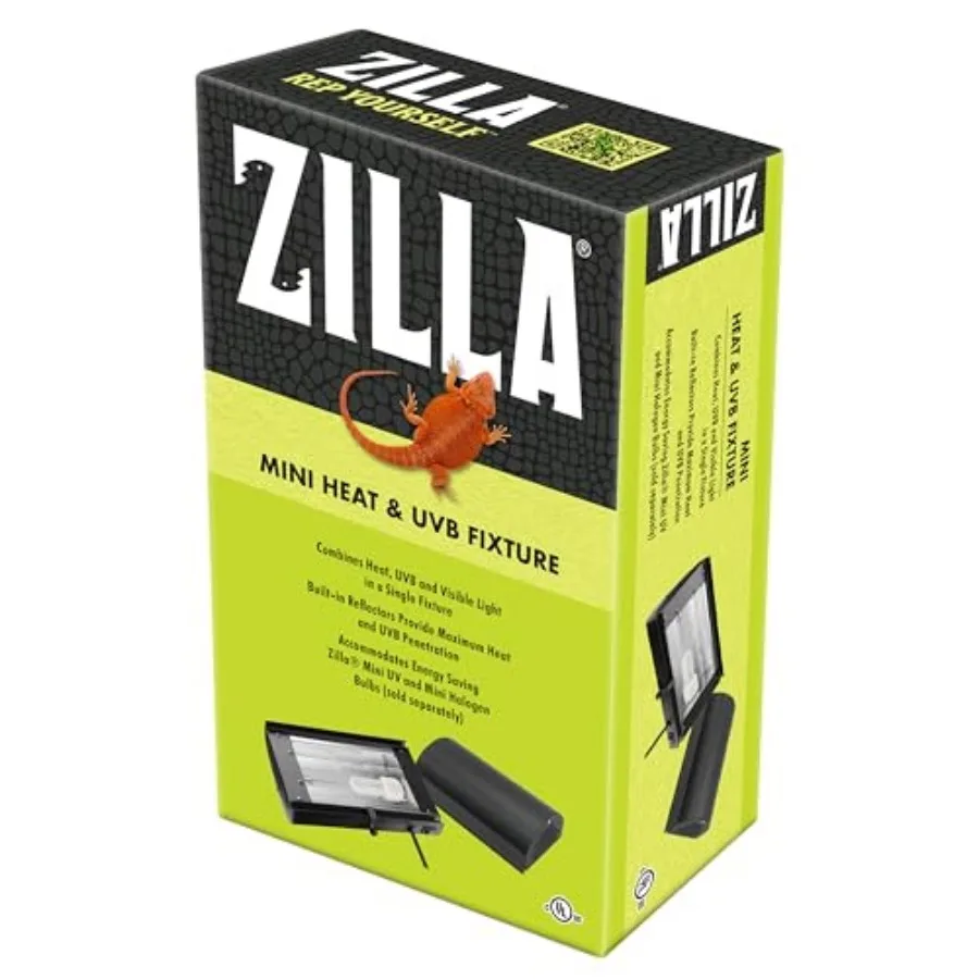 Reptile Terrarium Enclosure Mini Heat and UVB Light Fixture Bulb Sold Separately,White, 1 Count (Pack of 1)
Reptile Terrarium Enclosure Mini Heat and UVB Light Fixture Bulb Sold Separately,White, 1 Count (Pack of 1)