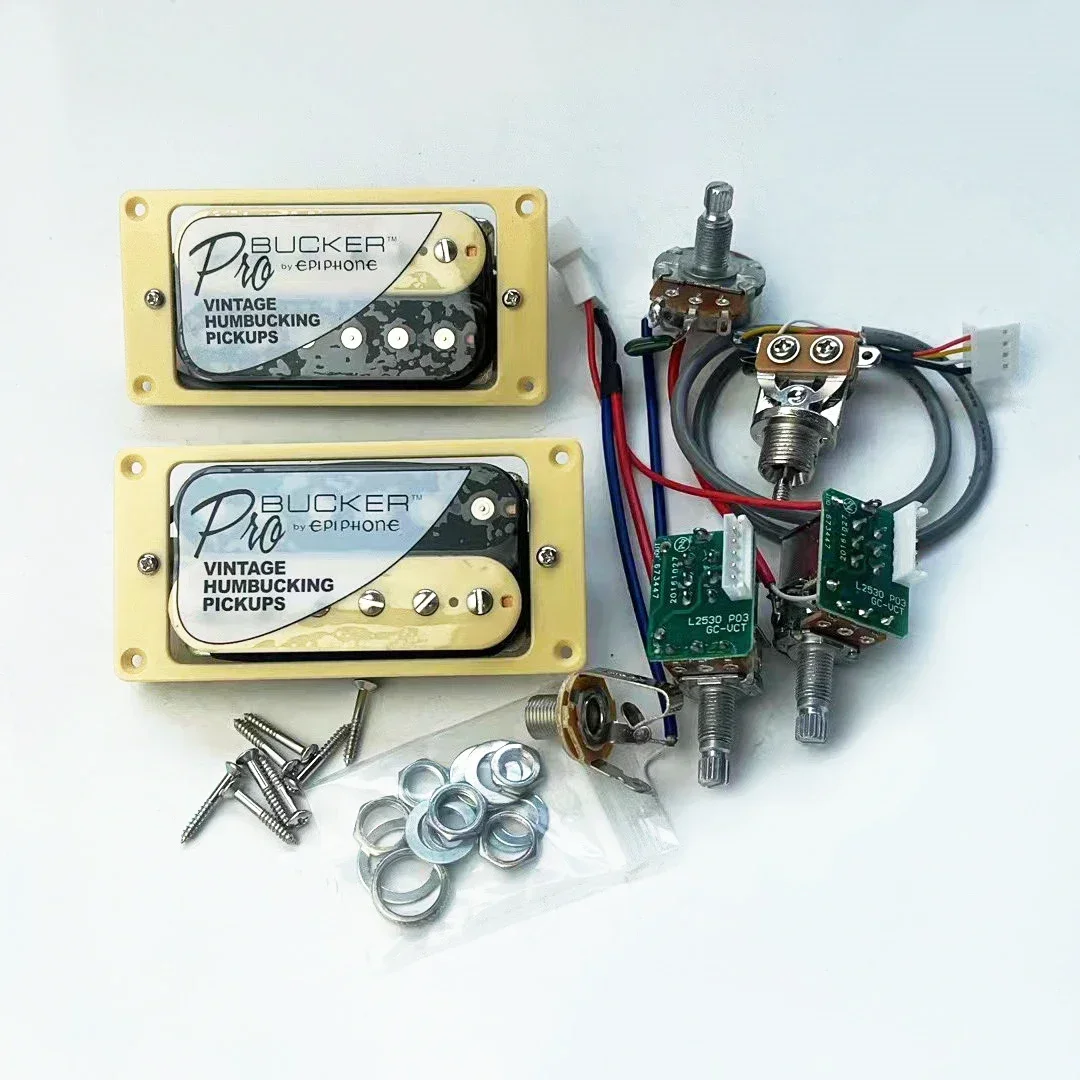 1 комплект оригинального Epi стандартного Alnico 5 ProBucker HUMBCKING звукоснимателя двухтактный 2V1T жгут проводов электрогитары хамбакер
1 комплект оригинального Epi стандартного Alnico 5 ProBucker HUMBCKING звукоснимателя двухтактный 2V1T жгут проводов электрогитары хамбакер