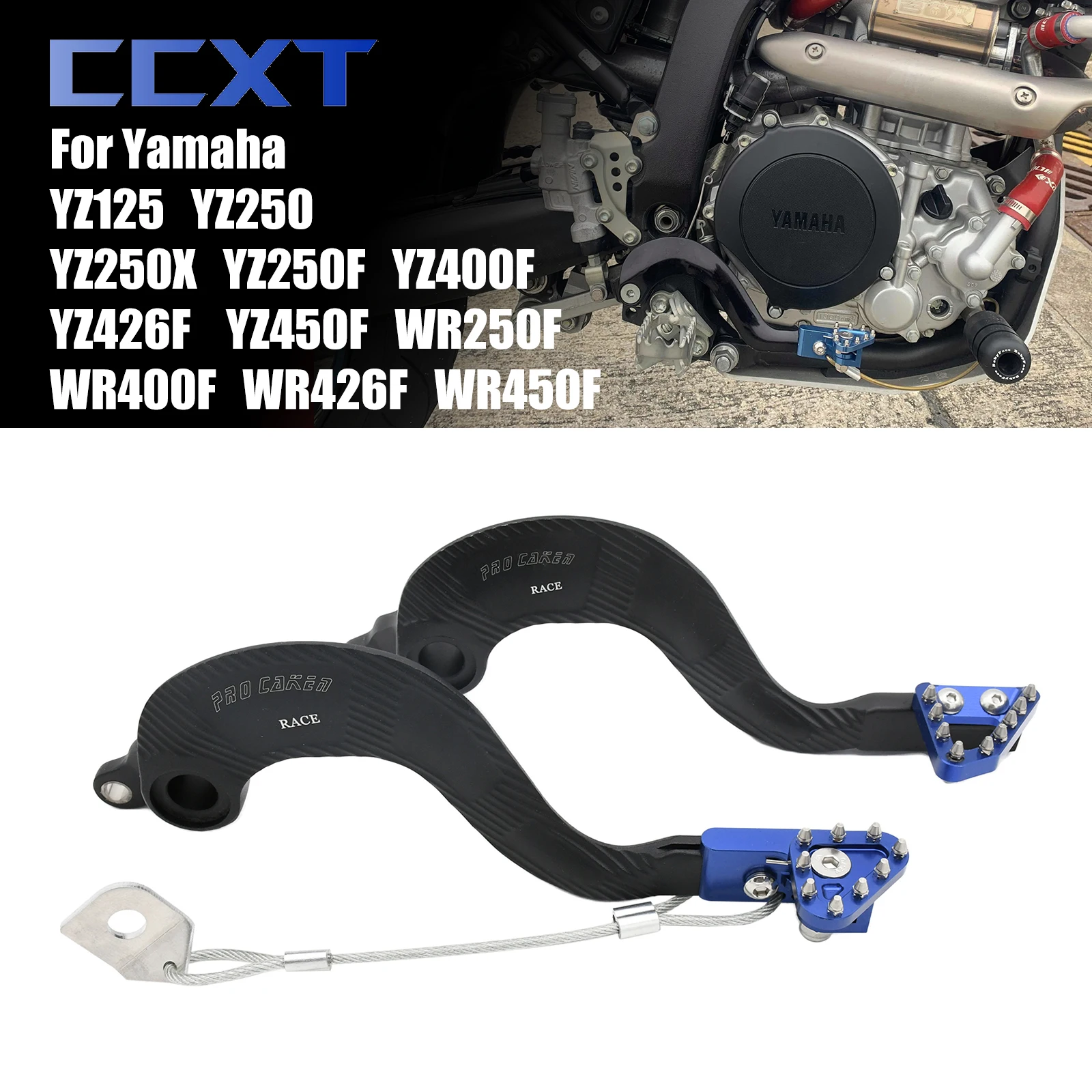 Motorcycle CNC Rear Brake Pedal Lever For Yamaha YZ125 YZ250 YZ250X YZ250F YZ400F YZ426F YZ450F 1997-2020 2019 2018 2017 2016
Motorcycle CNC Rear Brake Pedal Lever For Yamaha YZ125 YZ250 YZ250X YZ250F YZ400F YZ426F YZ450F 1997-2020 2019 2018 2017 2016