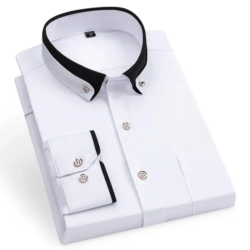 2023 New Men's Long Sleeves Shirt Fashion Formal Classic Business Dress Shirt Black Casual Slim Fit Breathable Non-Iron Top
2023 New Men's Long Sleeves Shirt Fashion Formal Classic Business Dress Shirt Black Casual Slim Fit Breathable Non-Iron Top