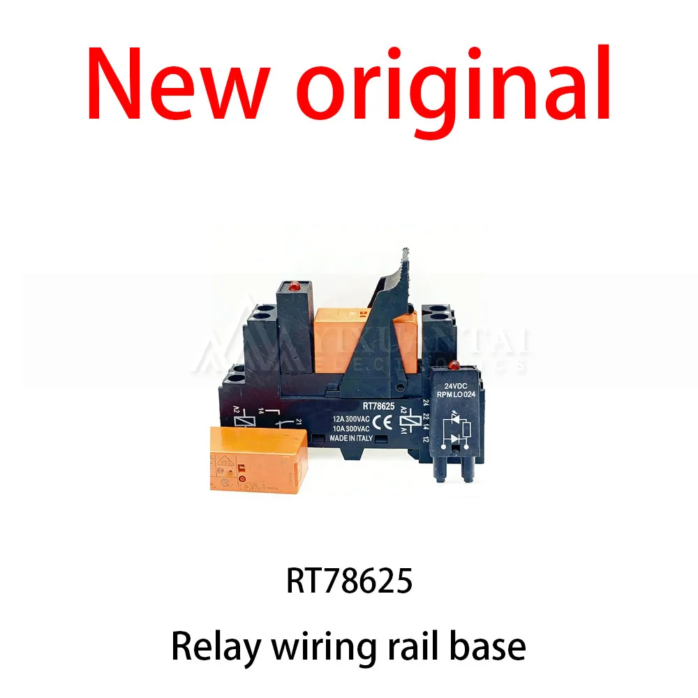 1Pcs/Lot New original RT78625 Relay wiring rail base
1Pcs/Lot New original RT78625 Relay wiring rail base