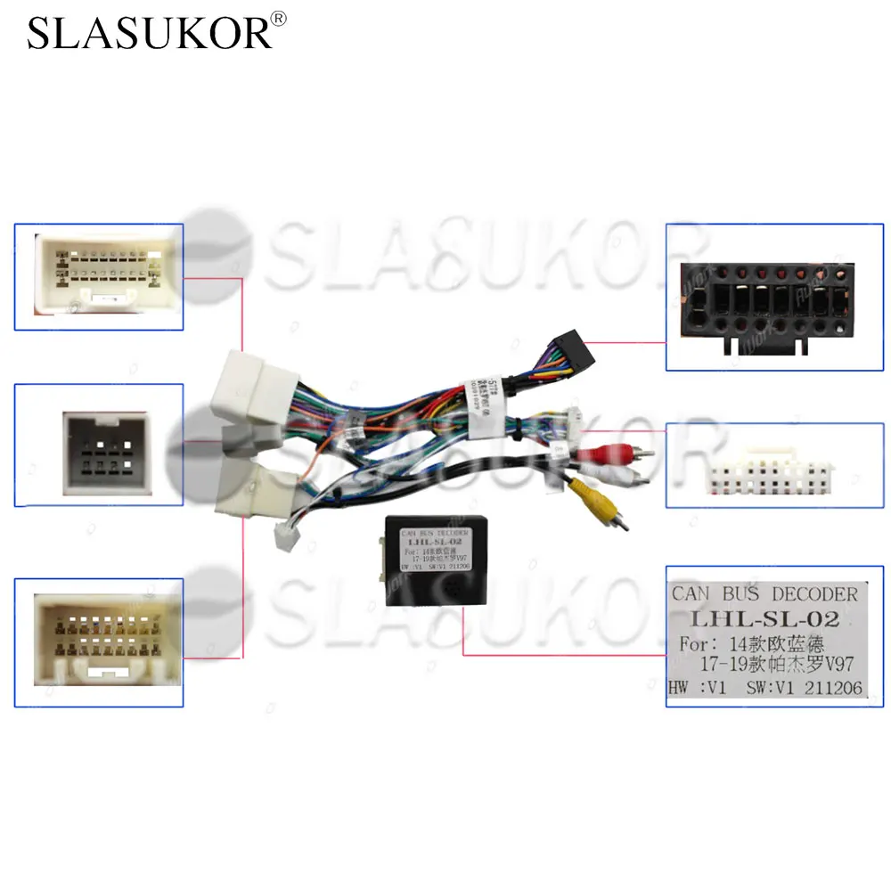 16PIN Car Radio Cable For Mitsubishi Pajero V97 2017-2019 Outlander 2014 Canbus Cable Power Wire Cable Android Car
16PIN Car Radio Cable For Mitsubishi Pajero V97 2017-2019 Outlander 2014 Canbus Cable Power Wire Cable Android Car