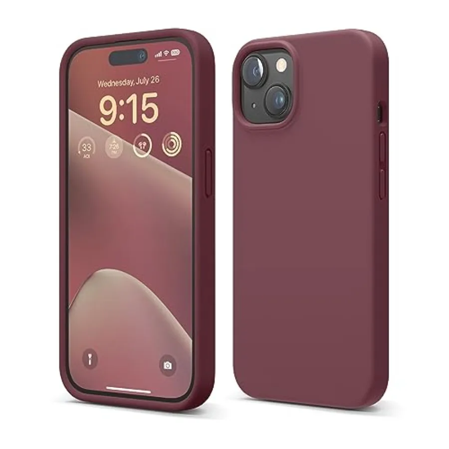 Compatible with iPhone 15 Case, Liquid Silicone Case, Full Body Protective Cover, Shockproof, Slim Design, Anti-Scratch Soft Mi
Compatible with iPhone 15 Case, Liquid Silicone Case, Full Body Protective Cover, Shockproof, Slim Design, Anti-Scratch Soft Mi