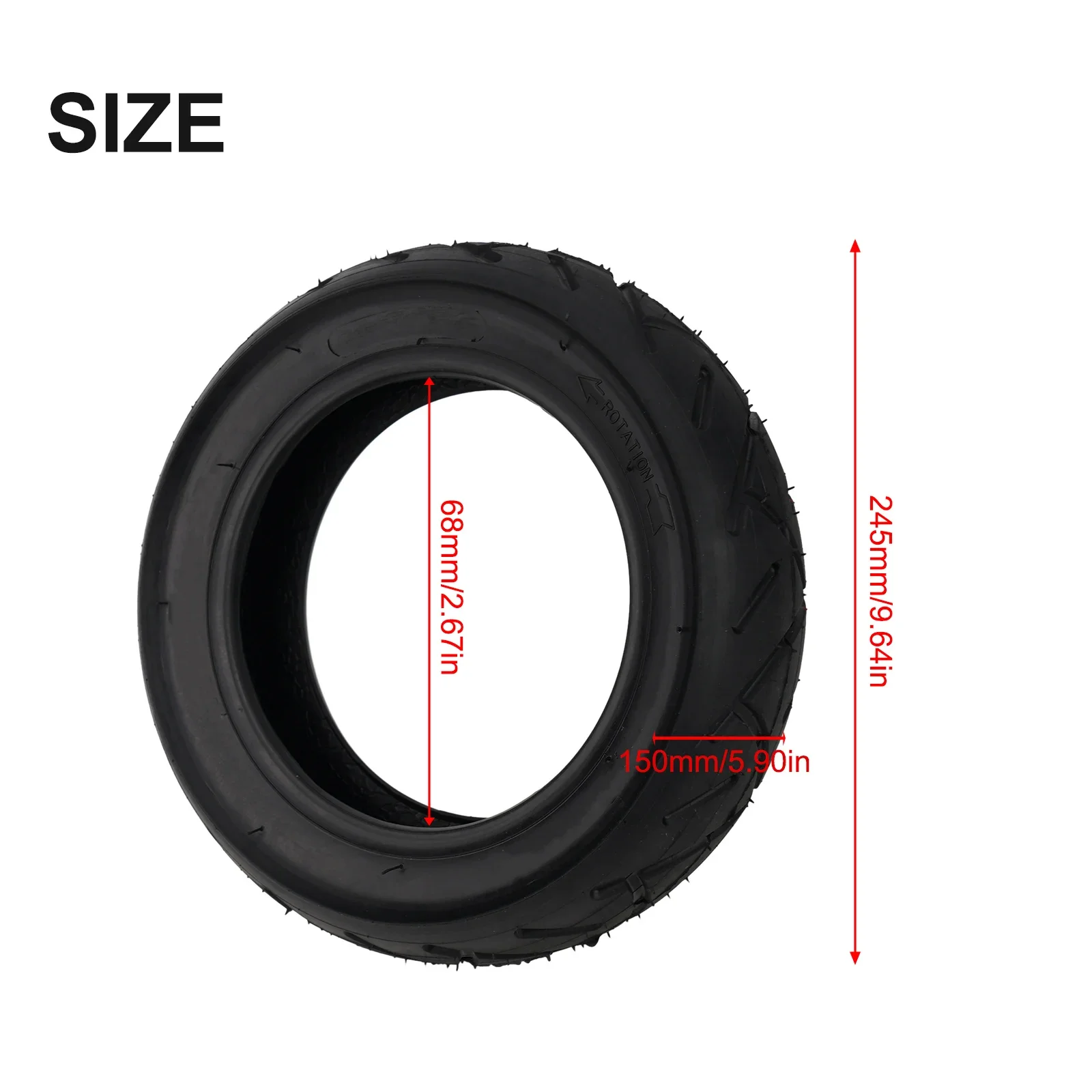 10 Inch 10x3.00-6.5 Tybeless Tire For Xiao*mi Electric Scooter 10X3.0 Outdoor Solid Tire Rubber Replace Accessories High Quality
10 Inch 10x3.00-6.5 Tybeless Tire For Xiao*mi Electric Scooter 10X3.0 Outdoor Solid Tire Rubber Replace Accessories High Quality