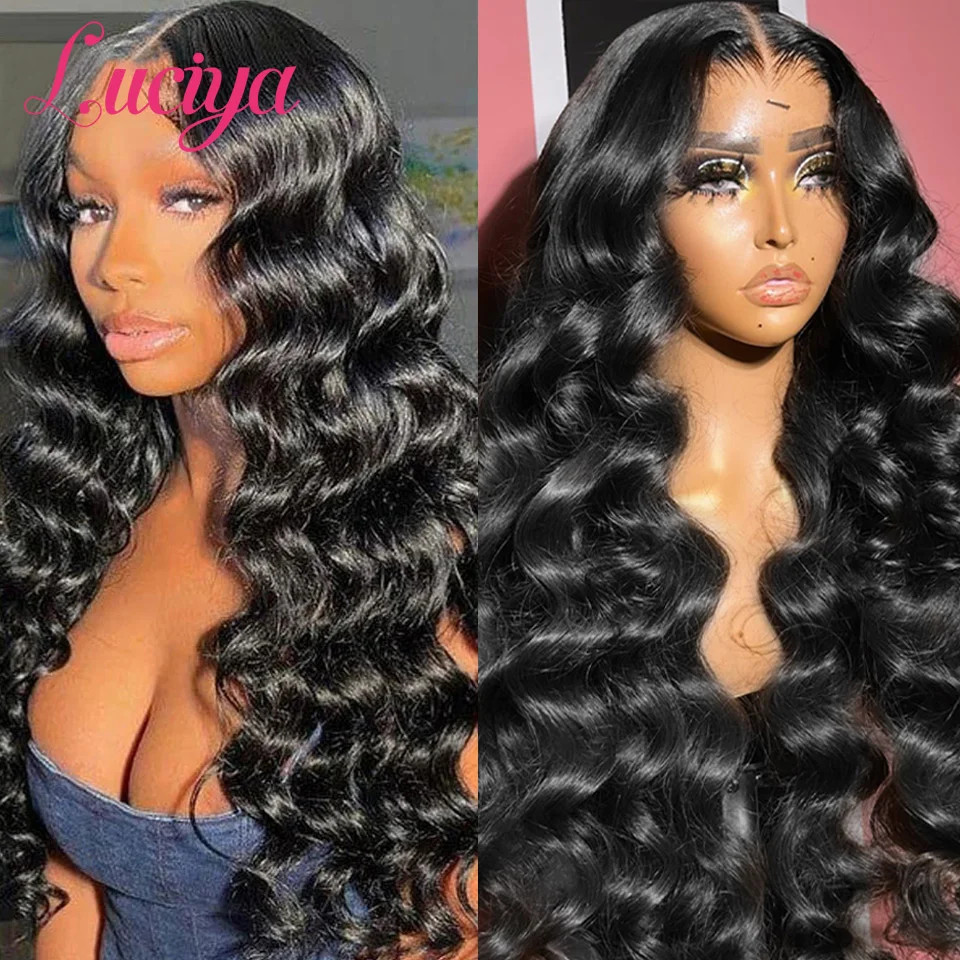 13x4 HD Transparent Lace Front Human Hair Wigs For Women Loose Deep Wave Lace Frontal Wig 250 Density Loose Wave Wigs PrePlucked
13x4 HD Transparent Lace Front Human Hair Wigs For Women Loose Deep Wave Lace Frontal Wig 250 Density Loose Wave Wigs PrePlucked
