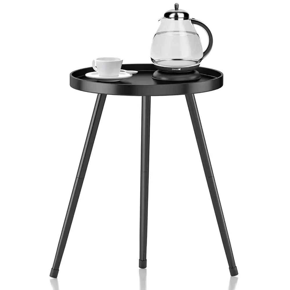 Stylish Round End Table - Small Side Table, Mini Metal Bedside Table For Living Room, Bedroom, Sofa Side - Modern Bla Decor For
Stylish Round End Table - Small Side Table, Mini Metal Bedside Table For Living Room, Bedroom, Sofa Side - Modern Bla Decor For