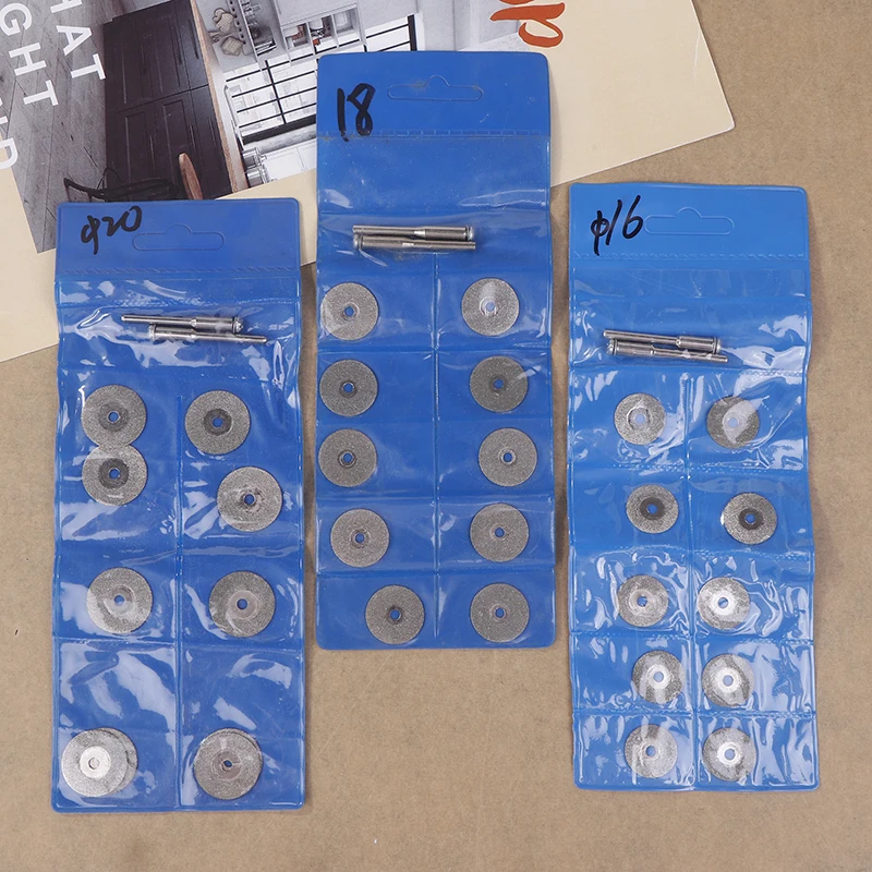 10pcs Mini Sharp Diamond Cutting Rotary Tool Cutting Discs With Holes DIY Tools Accessories
10pcs Mini Sharp Diamond Cutting Rotary Tool Cutting Discs With Holes DIY Tools Accessories