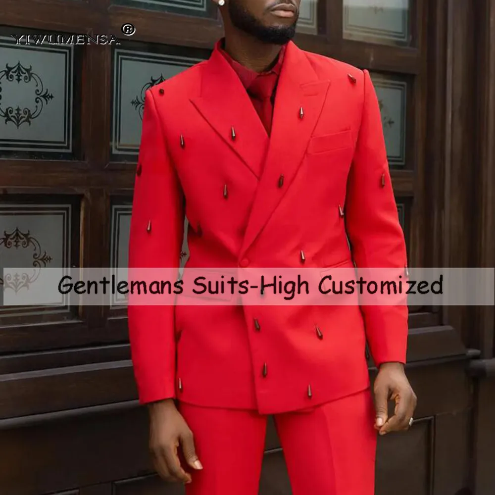 Male Fashion Suit Men For Wedding Double Breasted Prom Tuxedo 2 Pieces Man Banquet Dresses Customized traje de hombre elegante
Male Fashion Suit Men For Wedding Double Breasted Prom Tuxedo 2 Pieces Man Banquet Dresses Customized traje de hombre elegante