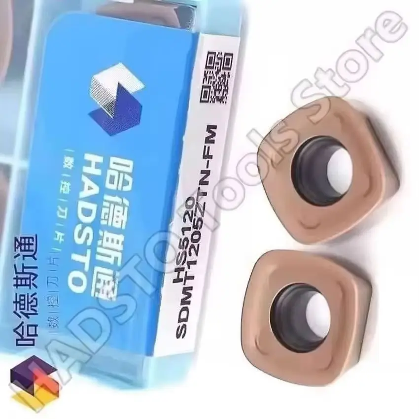 SDMT1205ZTN-FM HS5120 HADSTO CNC tools carbide blade inserts Milling inserts For Stainless steel,Steel,Cast iron
SDMT1205ZTN-FM HS5120 HADSTO CNC tools carbide blade inserts Milling inserts For Stainless steel,Steel,Cast iron