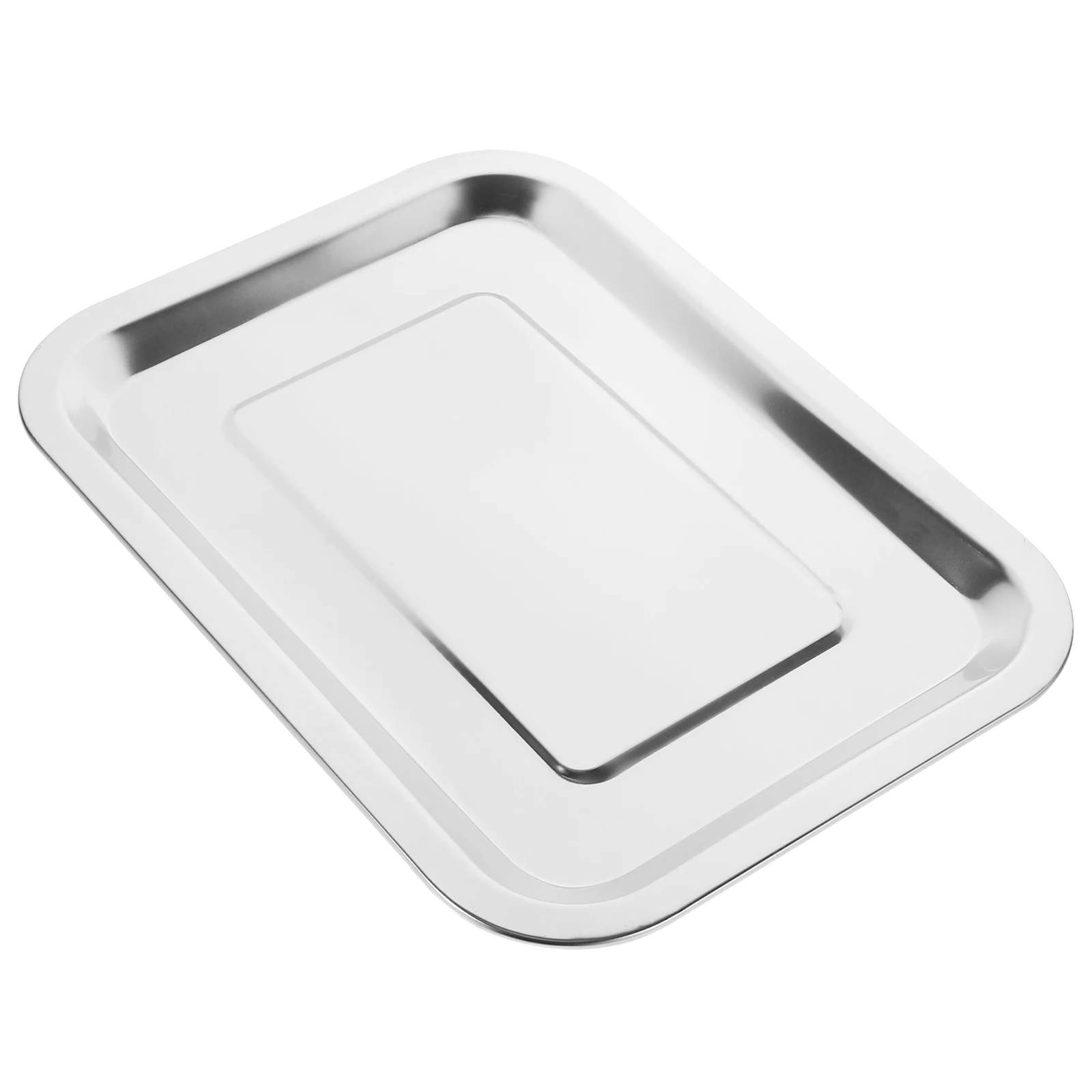 Stainless Steel Roasting Pan 27x20x2cm Thick Rectangle Tray for Toaster Oven Pans Baking Plate Kitchen Food Container Serving
Stainless Steel Roasting Pan 27x20x2cm Thick Rectangle Tray for Toaster Oven Pans Baking Plate Kitchen Food Container Serving
