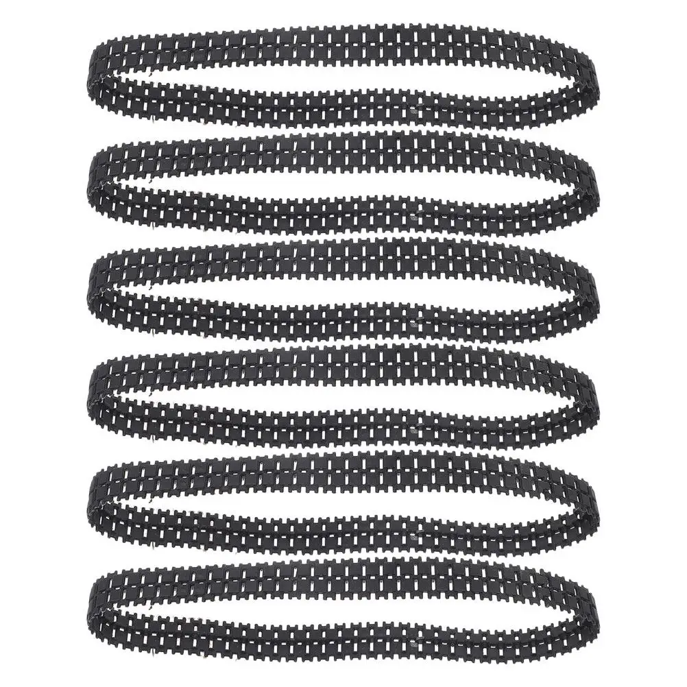 6Pcs Rubber Remote Control Tank Tracks Shock-Absorbing Lightweight Chain Links Replacement Parts for Rc Models and DIY
6Pcs Rubber Remote Control Tank Tracks Shock-Absorbing Lightweight Chain Links Replacement Parts for Rc Models and DIY