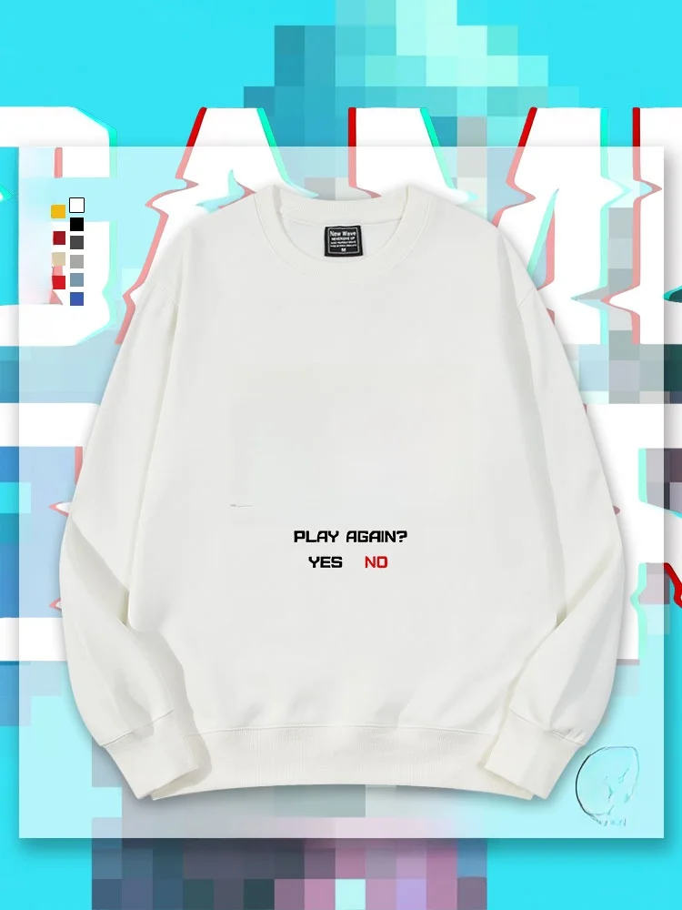 Collaboration Edition Streetwear Pixel Art Childhood Memory Game over round Neck Sweatshirt Unisex Comfortable Cotton Blend
Collaboration Edition Streetwear Pixel Art Childhood Memory Game over round Neck Sweatshirt Unisex Comfortable Cotton Blend