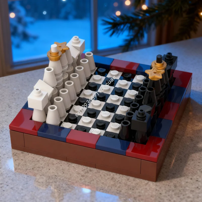 Набор для сборки микрочастичных шахмат MOC, 171 деталь, улучшенная версия, конструктор, архитектурная модель, идея для рождественского подарка, развивающая игрушка, кирпичики, подарок на день рождения
Набор для сборки микрочастичных шахмат MOC, 171 деталь, улучшенная версия, конструктор, архитектурная модель, идея для рождественского подарка, развивающая игрушка, кирпичики, подарок на день рождения