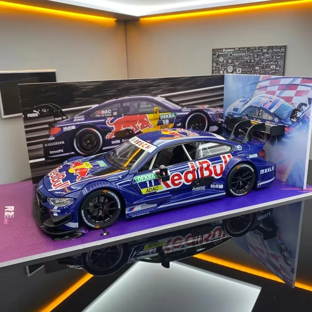 1:24 BMW M4 DTM Red Bull Co-brand Alloy Sports Car Model Diecast Metal Track Racing Car Vehicles Model Sound Light Kids Toy Gift
1:24 BMW M4 DTM Red Bull Co-brand Alloy Sports Car Model Diecast Metal Track Racing Car Vehicles Model Sound Light Kids Toy Gift
