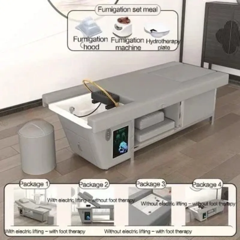Italian Light Luxury Shampoo Bed Japanese Head Spa Bed Barber Lounge Chair Beauty Salon Shampoo Japanese Hair Salon Furniture
Italian Light Luxury Shampoo Bed Japanese Head Spa Bed Barber Lounge Chair Beauty Salon Shampoo Japanese Hair Salon Furniture