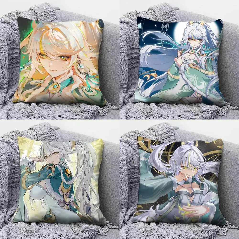 Zibai Genshin impact Game Home Sofa Cushion Covers and Aecorative Custom Pillow Covers
Zibai Genshin impact Game Home Sofa Cushion Covers and Aecorative Custom Pillow Covers