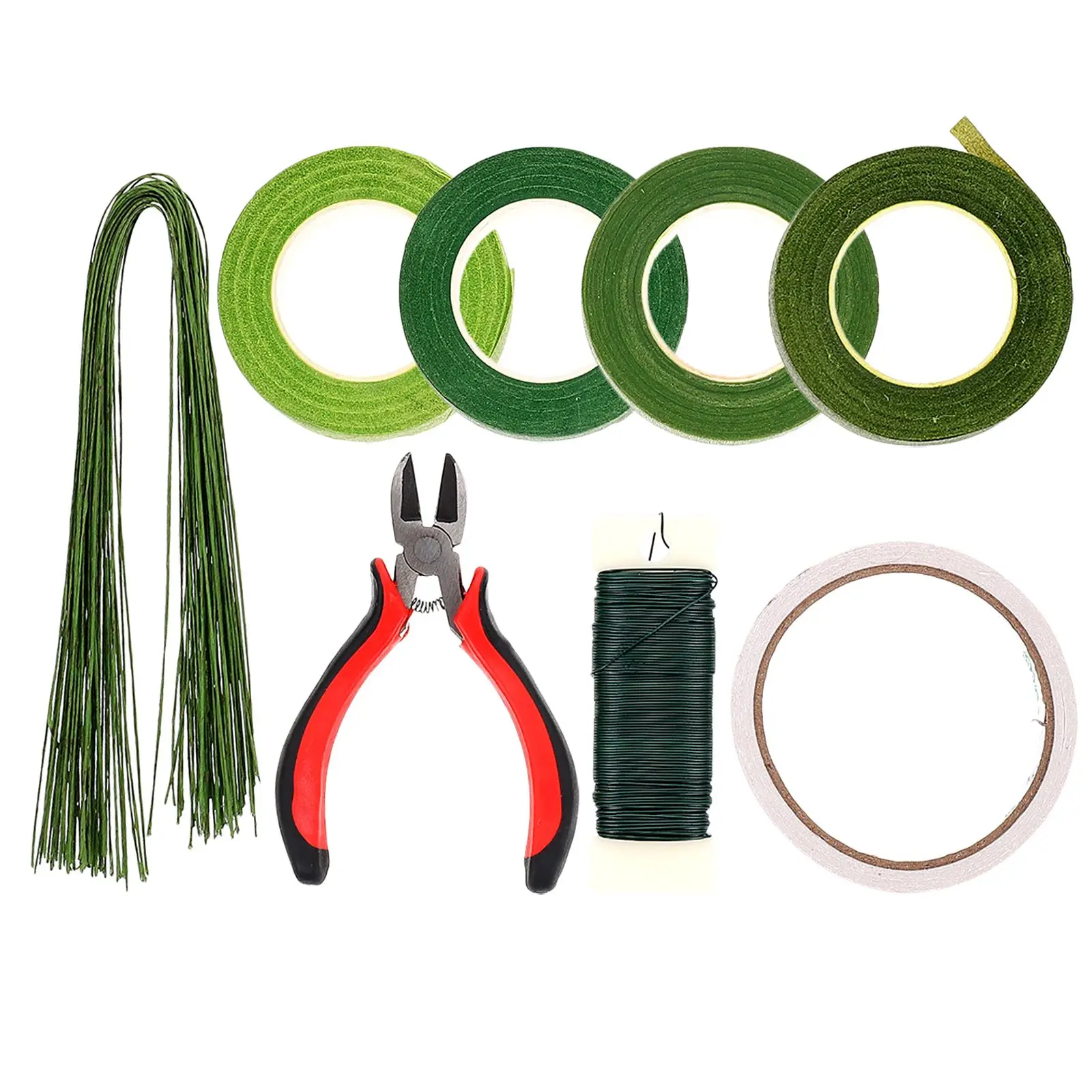 Double Sided Tape Wrapped Flower Stems Artificial Plants Thick Iron Rods for Bouquet Green Florist Wires Wire Stems Flexible
Double Sided Tape Wrapped Flower Stems Artificial Plants Thick Iron Rods for Bouquet Green Florist Wires Wire Stems Flexible