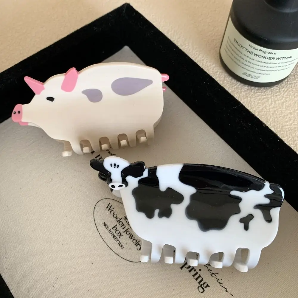 Fashion Pig Acetate Cow Hair Claw Chicken Cattle Cartoon Animal Shark Clip Cartoon Hair Accessories Animals Hair Clip Daily
Fashion Pig Acetate Cow Hair Claw Chicken Cattle Cartoon Animal Shark Clip Cartoon Hair Accessories Animals Hair Clip Daily
