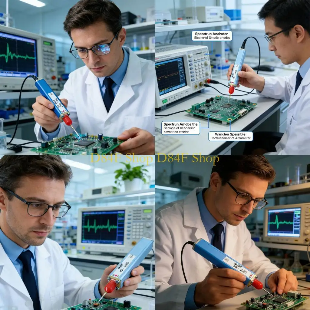 D84F 100kHz~1GHz Radio Freqency Test Probe With Low Capacitance Design For Spectrum Analyzers Connection
D84F 100kHz~1GHz Radio Freqency Test Probe With Low Capacitance Design For Spectrum Analyzers Connection