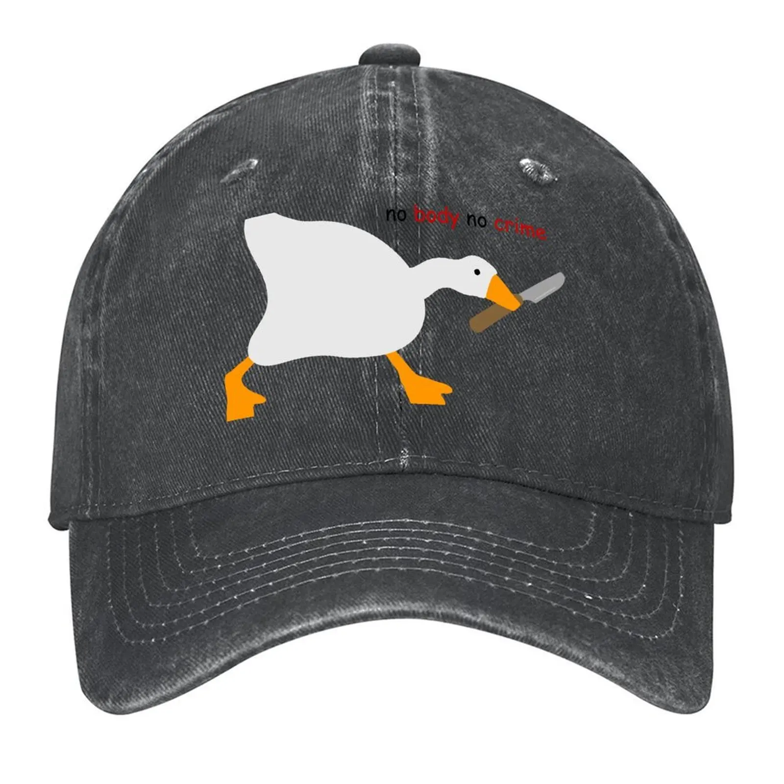 no body no crime (sfw edition) Baseball Cap Big Size Hat Designer Hat funny hat Trucker Women's Beach Outlet Men's
no body no crime (sfw edition) Baseball Cap Big Size Hat Designer Hat funny hat Trucker Women's Beach Outlet Men's