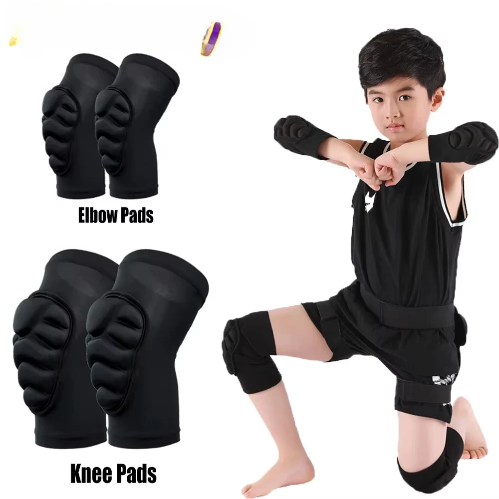 1Pair Thick Sponge Knee Pads Elbow Compression Sleeves Guard Collision Avoidance Sport Protective Kneepad for Kids Child Youth
1Pair Thick Sponge Knee Pads Elbow Compression Sleeves Guard Collision Avoidance Sport Protective Kneepad for Kids Child Youth