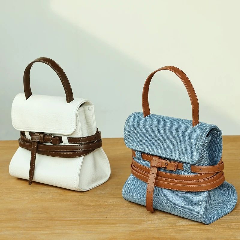 2026 Summer Casual Denim Blue New Trend Small Handbags and Purses Women's Fashion Crossbody Bag with PU Belts Luxury Designer
2026 Summer Casual Denim Blue New Trend Small Handbags and Purses Women's Fashion Crossbody Bag with PU Belts Luxury Designer