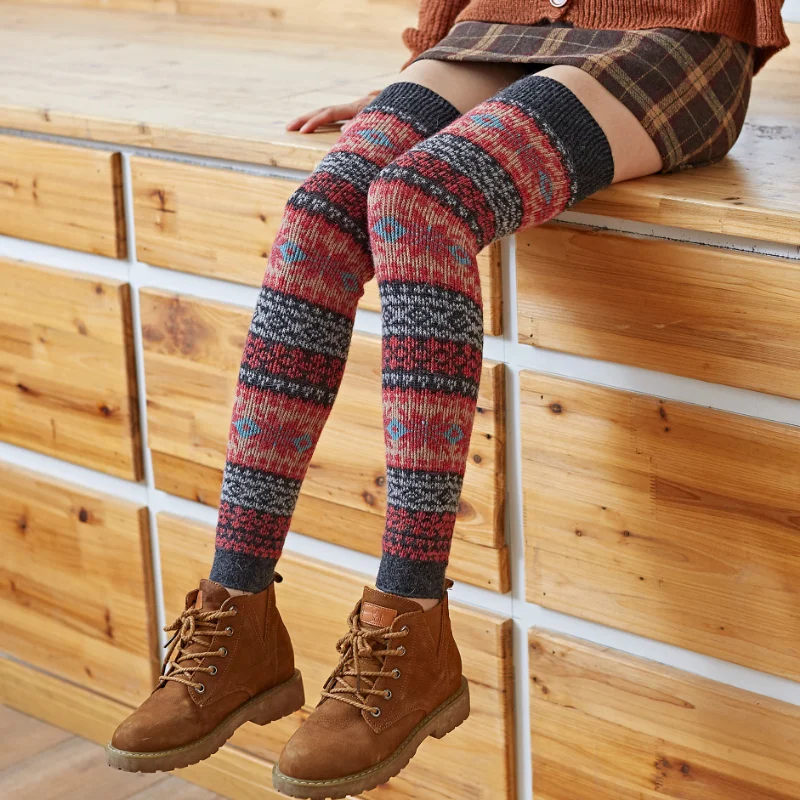 2020 New Autumn And Winter Thickened Rabbit Wool Warm Socks Leg Protector Slim Fashion For Girls Lady Vintage Style 1pair
2020 New Autumn And Winter Thickened Rabbit Wool Warm Socks Leg Protector Slim Fashion For Girls Lady Vintage Style 1pair