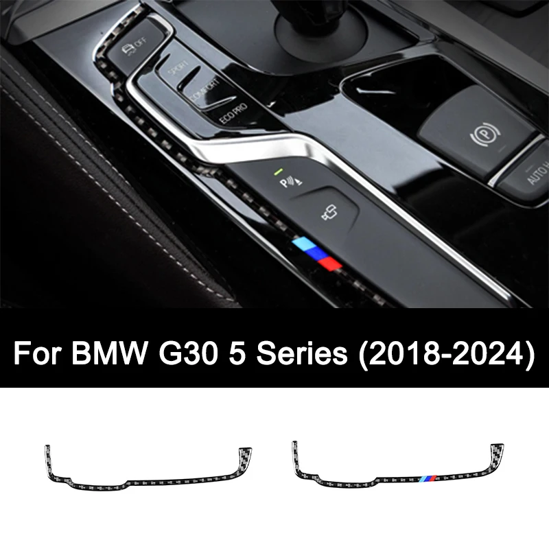 For BMW G30 5 Series (2018-2024) Premium Carbon Fiber Car Gear Button Panel Decorative Sticker Interior Auto Accessories
For BMW G30 5 Series (2018-2024) Premium Carbon Fiber Car Gear Button Panel Decorative Sticker Interior Auto Accessories