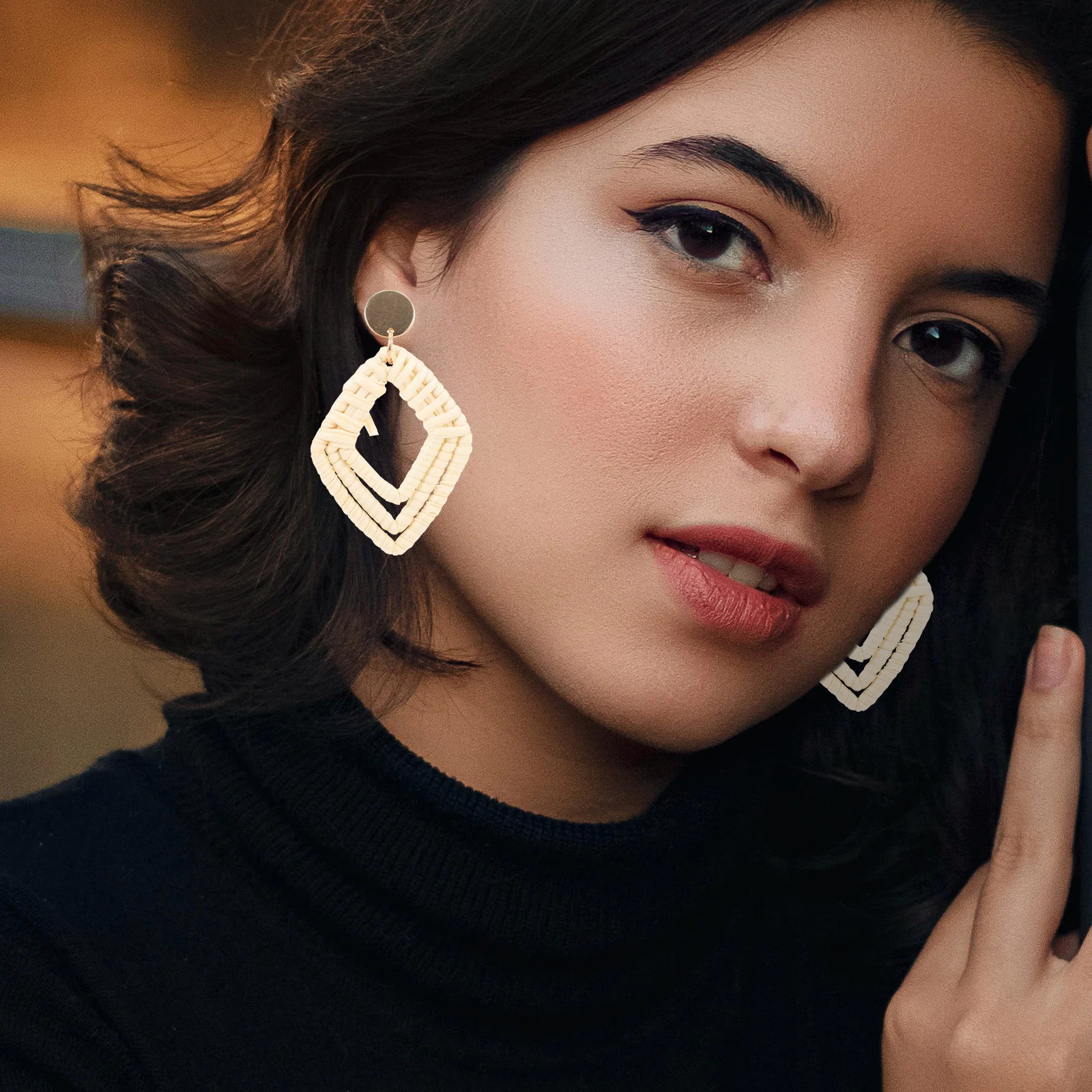 4Pairs Vintage Woven Earrings Exquisite Design Fashionable All Occasions Dangle Earring Female Accessories Earrings 
4Pairs Vintage Woven Earrings Exquisite Design Fashionable All Occasions Dangle Earring Female Accessories Earrings