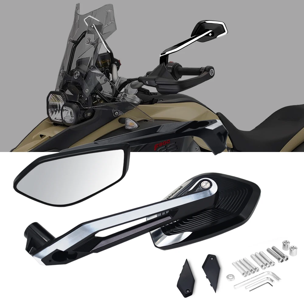 For F 800GS ADV F800GS Adventure F800 GS F 800 GSA 2008-2018 2017 2016 Adventure Motorcycle Accessories Side Rear View Mirror 
For F 800GS ADV F800GS Adventure F800 GS F 800 GSA 2008-2018 2017 2016 Adventure Motorcycle Accessories Side Rear View Mirror