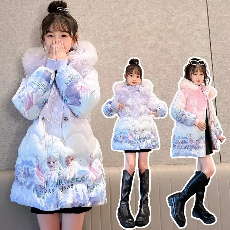 Girls' Winter Cotton-padded Clothes 2025 New Children's Medium and Long Down Cotton Casual Wear
Girls' Winter Cotton-padded Clothes 2025 New Children's Medium and Long Down Cotton Casual Wear