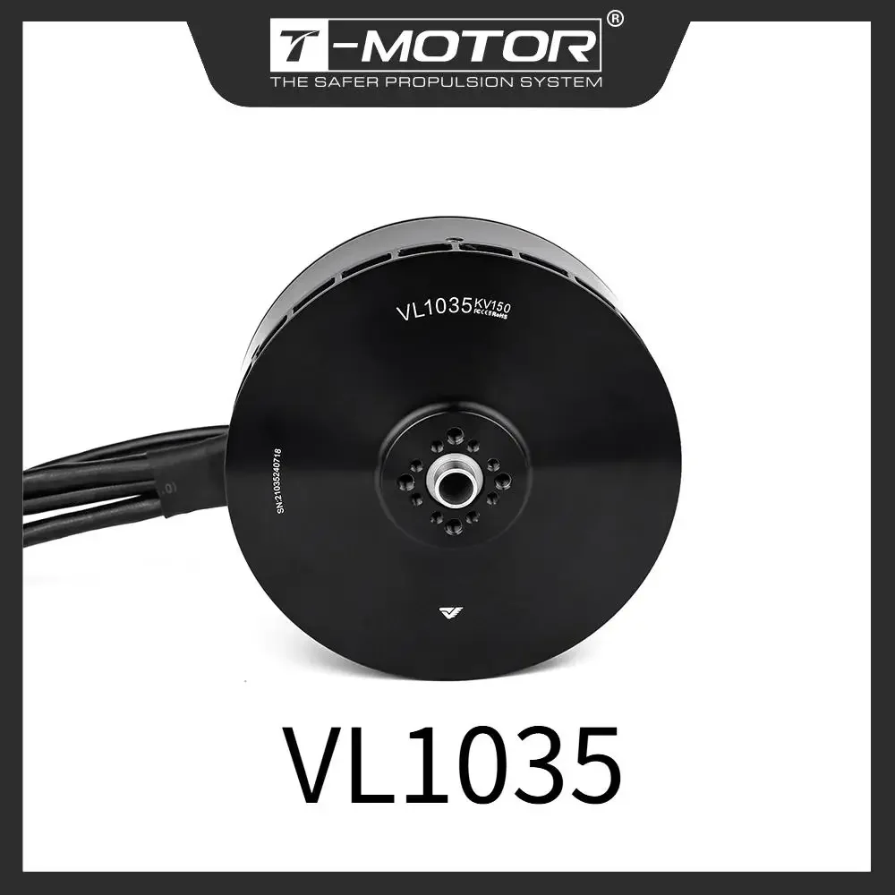 T-MOTOR VL1035 KV150 Brushless Motor 12S Volatge For VTOL Drone Heavy-Lift UAV 35kg Max Thrust,Fast Propeller Locking Function
T-MOTOR VL1035 KV150 Brushless Motor 12S Volatge For VTOL Drone Heavy-Lift UAV 35kg Max Thrust,Fast Propeller Locking Function
