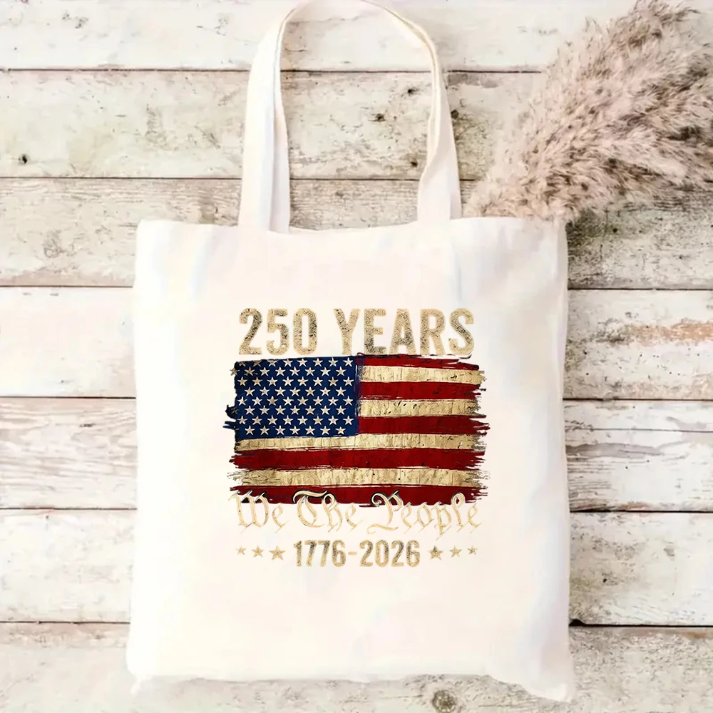 250 Years 1776-2026 Canvas Tote Bag, Black and White Eagle and Flag Design Independence Day
250 Years 1776-2026 Canvas Tote Bag, Black and White Eagle and Flag Design Independence Day
